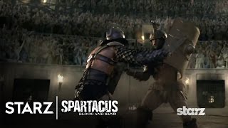 Spartacus Blood and Sand  Episode 11 Clip Crixus Returns to the Arena  STARZ [upl. by Firooc627]