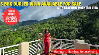 Property For Sale 3BHK Duplex VillaRamgarhNainitalUttarakhandPropertycom53 [upl. by Clardy]