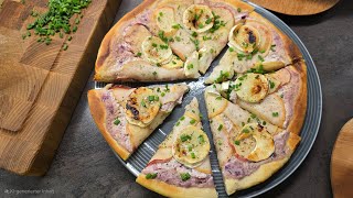 Thermomix® TM6  TM5  TM31 ApfelBirnenFlammkuchen [upl. by Hanleigh]