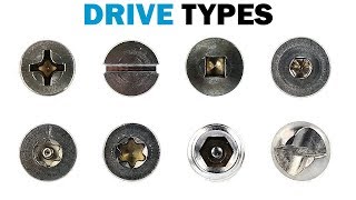 Types of Fastener Drives  Fasteners 101 [upl. by Odlanor]