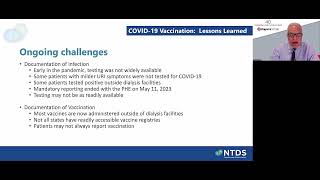 Targeting Zero Infections microwebinar series section 1 COVID19 Vaccination Lessons Learned [upl. by Ariamo]