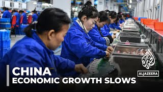 China posts sluggish GDP growth in 2023 population declines again [upl. by Rella]