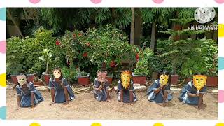 Animals Face Mask Activity from 4th STD [upl. by Lucky]