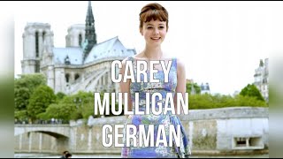 Carey Mulligan German [upl. by Greggs]