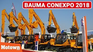 Bauma CONEXPO 2018  Special Feature  Motown India [upl. by Denoting]