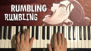 Attack on Titan  Final Season Opening 7 Piano Tutorial Lesson  The Rumbling [upl. by Jezabel]