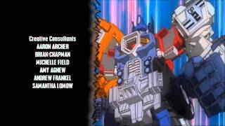 TRANSFORMERS CARTOONS INTROS AND OUTROS [upl. by Codd495]