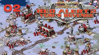 Sowjet 02 Hart  Deutsch  Command amp Conquer Alarmstufe Rot 2  Yuris Rache  Walkthrough [upl. by Encrata233]