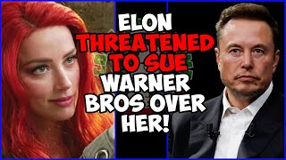 Amber Heard WAS going to be FIRED but Musk SAVED her Aquaman 2 [upl. by Cristal]