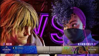 SF6 🔥 Artblizzard Ken vs Fabyuu Kimberly 🔥【 Street Fighter 6 】 [upl. by Gaulin]