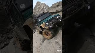 TRX4M Defender up and over [upl. by Ennad367]