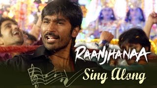 Raanjhanaa Title Track  Full Song with Lyrics [upl. by Idnym392]