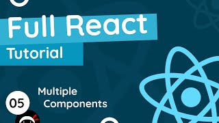 Full React Tutorial 5  Multiple Components [upl. by Garnett]