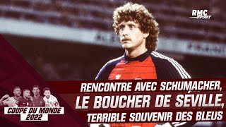 Coupe du monde  Allemagne  Rencontre avec Schumacher le quotBoucher de Sévillequot [upl. by Bortz]