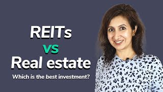 REITs vs Real estate  Real Estate Investment Trust  REIT investing in India explained [upl. by Enaitsirk725]