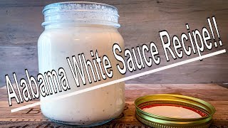 Alabama White Sauce Recipe [upl. by Biggs]