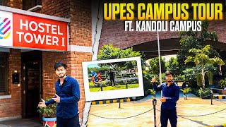 Upes kandoli campus tour🏫and hostel tour✔️ Upes Dehradun  Ridey behl vlogs vlogger youtuber [upl. by Arednaxela]