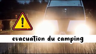 2h pour évacuer tout le camping [upl. by Rabush]