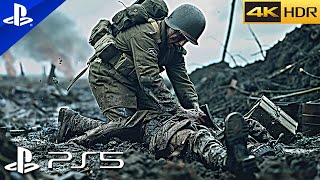 THE SOLDIERS RESCUE PS5 Realistic Immersive ULTRA Graphics Gameplay 4K 60FPS HDR Battlefield [upl. by Eelyah]