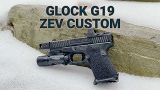 Gun Review Glock G19 Custom Zev [upl. by Coheman]