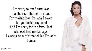 Demi Lovato  Sober Lyrics [upl. by Marna]