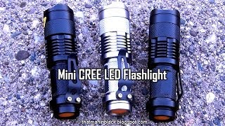 Under 4 tactical flashlight  Mini CREE LED Flashlight [upl. by Lizabeth197]