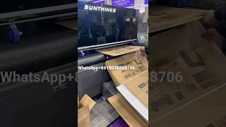 Sunthinks waterbased Digital cardboard box printer at 2024 Printing South China carton packaging [upl. by Poppy]