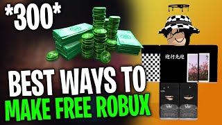 THE BEST ways to make 300 FREE ROBUX using Robux Generator websites JULY 2021 [upl. by Georgi]