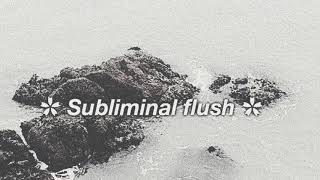 ❦ Subliminal Flush  Removing any subliminal negative affirmations amp blockages ❦ [upl. by Aidyn]