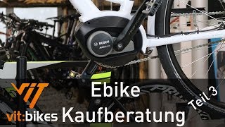 EbikePedelec Kaufberatung Teil 3  vitbikesTV 019 [upl. by Tammy]