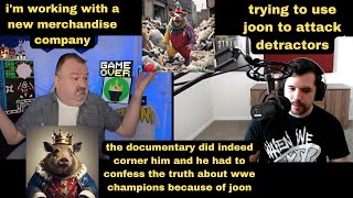 DsPcornered by the documentary amp thats why he confessedtrying to use joon to attack detractors [upl. by Cowey]