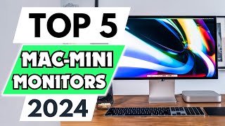 5 Best Monitor For Mac Mini of 2024 don’t buy one before watching this [upl. by Orsa327]