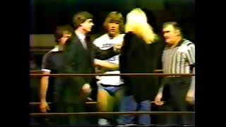 Michael Hayes confronts Kerry Von Erich WCCW 1983 [upl. by Peale]