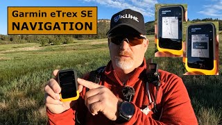 Garmin eTrex SE Navigation Field Test [upl. by Nylirak418]