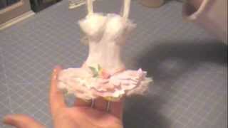 Corset Diaries 5 Sugar Plum Fairy Paper Mâché Corset [upl. by Saile]