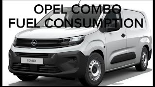 OPEL COMBO 16 TDI FUEL CONSUMPTION [upl. by Elkcim]