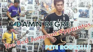 Damn Regret  The Red Jumpsuit ApparatusGuitar and Bass coverwith Chords and Tab [upl. by Alben]