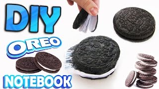 DIY OREO NOTEBOOK ZONDER MAL  MOLD  COOKIE BOOK  CRAFTMAMA [upl. by Esenwahs]