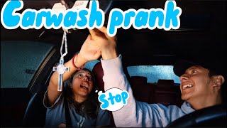 CAR WASH PRANK ON GIRLFRIEND [upl. by Dyal]