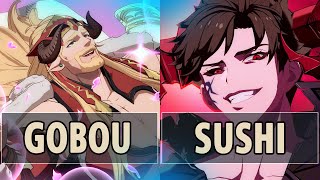 GBVSR Gobou Ladiva Vs Sushi Avatar Belial  High Level Gameplay [upl. by Clifton]