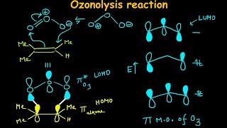 Ozonolysis of alkenes  13dipolar cycloaddition  Reaction of Ozonide with reductants and oxidants [upl. by Eisaj]