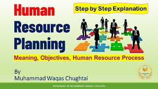 Human Resource Planning  HR Planning Process in UrduHindi [upl. by Hess]