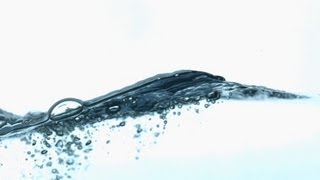 Free Slow Motion Footage Water Wave Warp [upl. by Emiline]