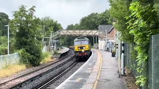 D1924 47810 Crewe Diesel Depot passing Ashurst New Forest with 5Z44 on 15724 [upl. by Ysabel677]