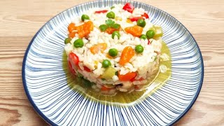 Pilaf de Orez cu Pui si Legume  Delicios  Reteta Usoara si Sanatoasa [upl. by Amal533]