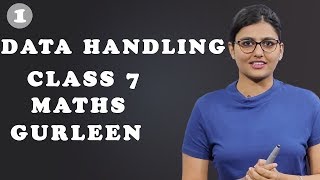 Data Handling for Class 7  Mean Median and Mode  Maths  Gurleen [upl. by Nelie361]