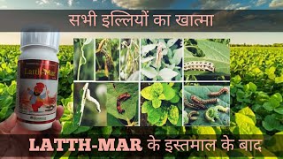 LATTHMAR novaluron 525  indoxacarb 45 DPS crop science pvt ltd सभी प्रकार की इल्लियों काखात्मा [upl. by Nnylrefinnej589]