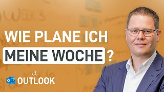 📅 Mein Workflow WOCHENplanung mit Outlook [upl. by Oreves]