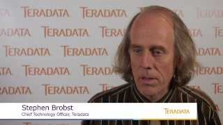 Teradata Summit 2013 Teradata TV interview with Stephen Brobst Chief Technology Officer Teradata [upl. by Kearney]