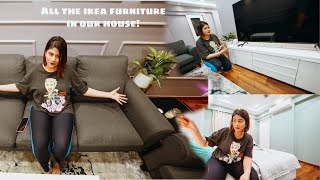 IKEA FURNITURE HAUL [upl. by Esilrahc]